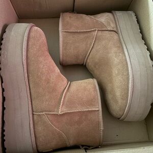 UGG Chestnut Mini Platform Boots